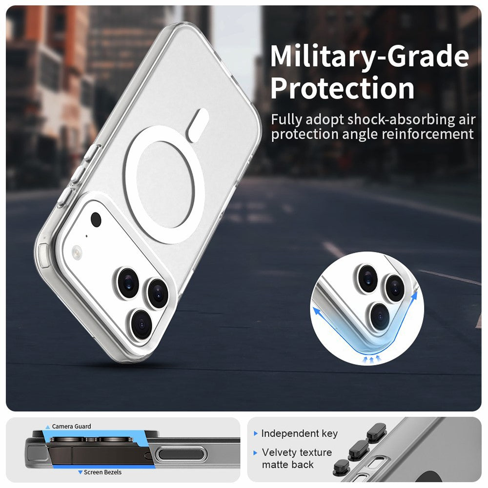 Candy PC + TPU Case Compatible with MagSafe - For iPhone 17 Pro