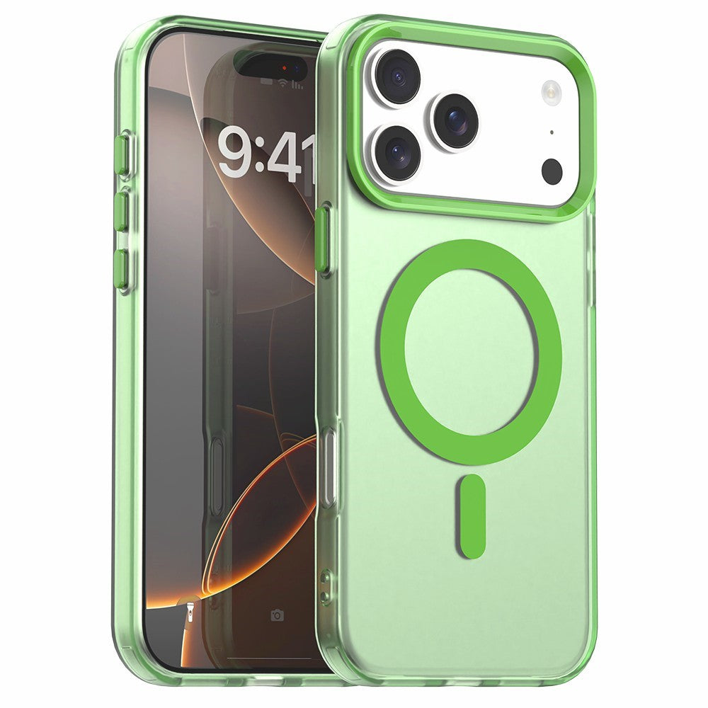 Candy PC + TPU Case Compatible with MagSafe - For iPhone 17 Pro