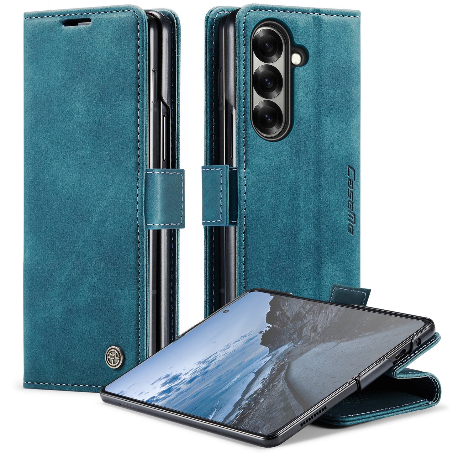 CaseMe 013 Series PU Leather Wallet Case - For Samsung Galaxy Z Fold7
