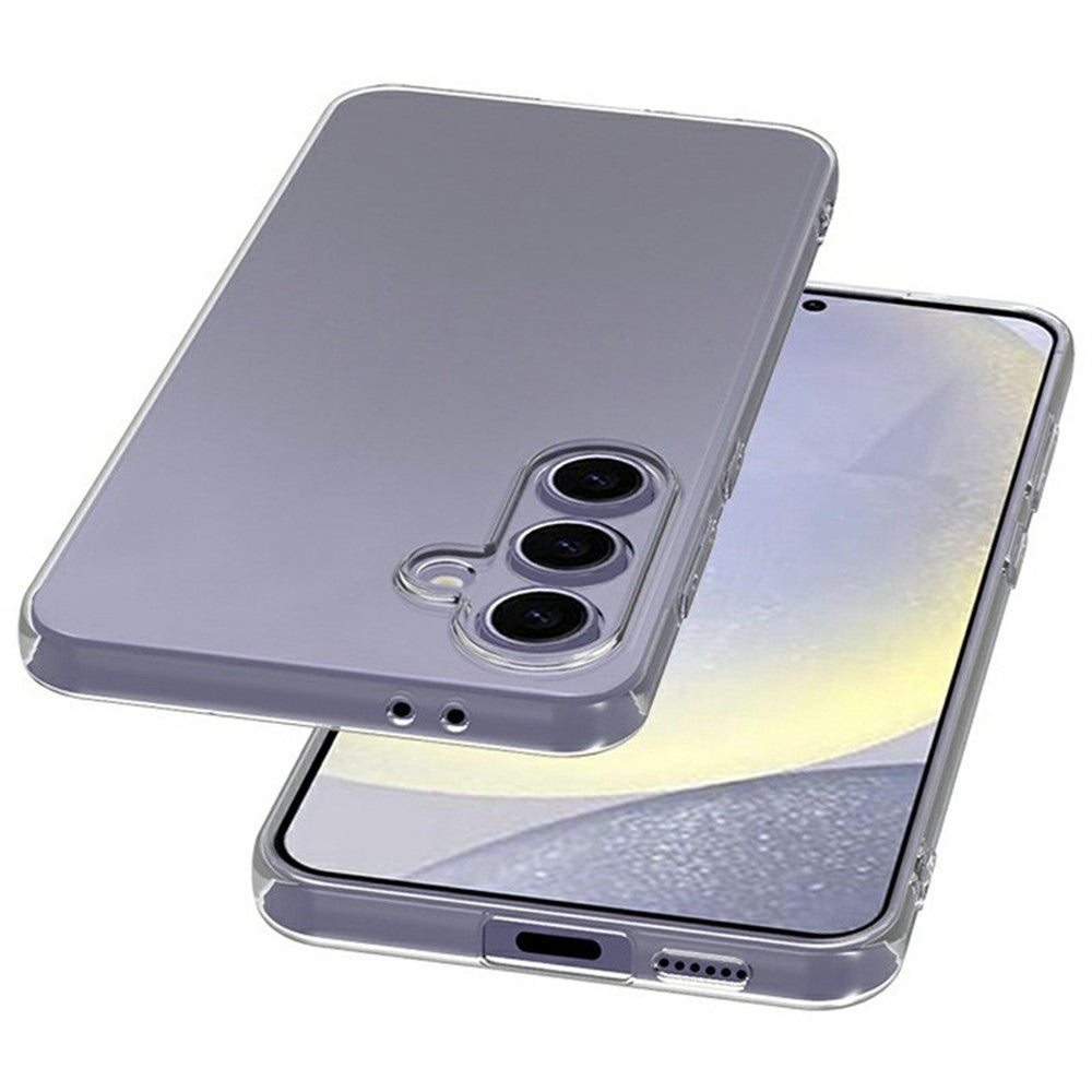 Ultra Thin Flexible TPU Clear Case - For Samsung Galaxy S25 FE
