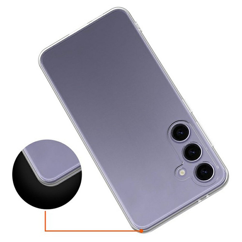 Ultra Thin Flexible TPU Clear Case - For Samsung Galaxy S25 FE