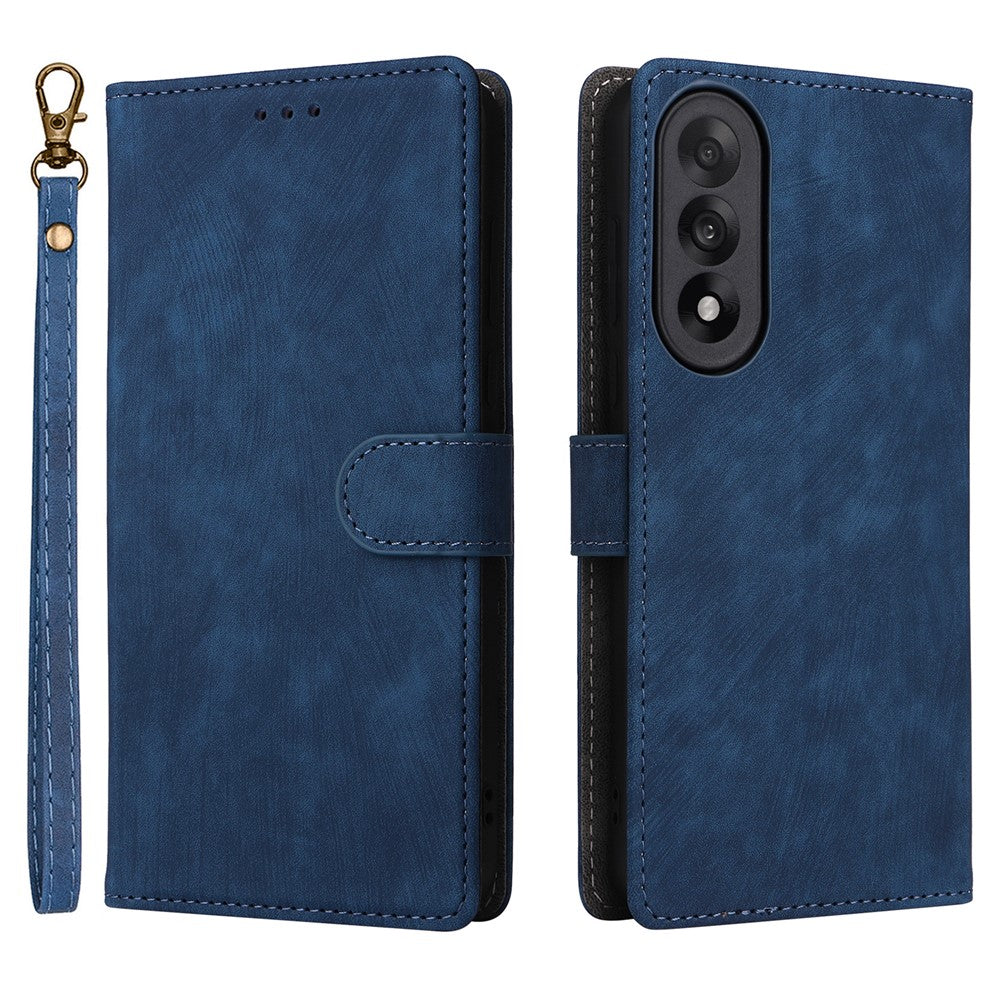 Wallet RFID Blocking PU Leather Cover with Strap - For OnePlus Nord 5 / Ace 5 Ultra