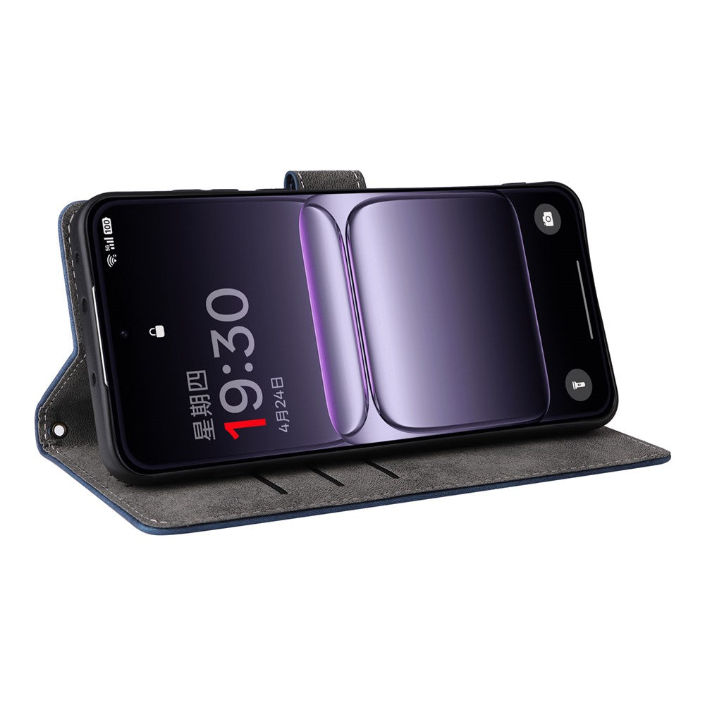 Wallet RFID Blocking PU Leather Cover with Strap - For OnePlus Nord 5 / Ace 5 Ultra