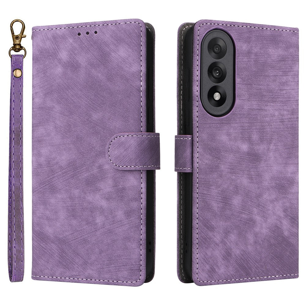 Wallet RFID Blocking PU Leather Cover with Strap - For OnePlus Nord 5 / Ace 5 Ultra