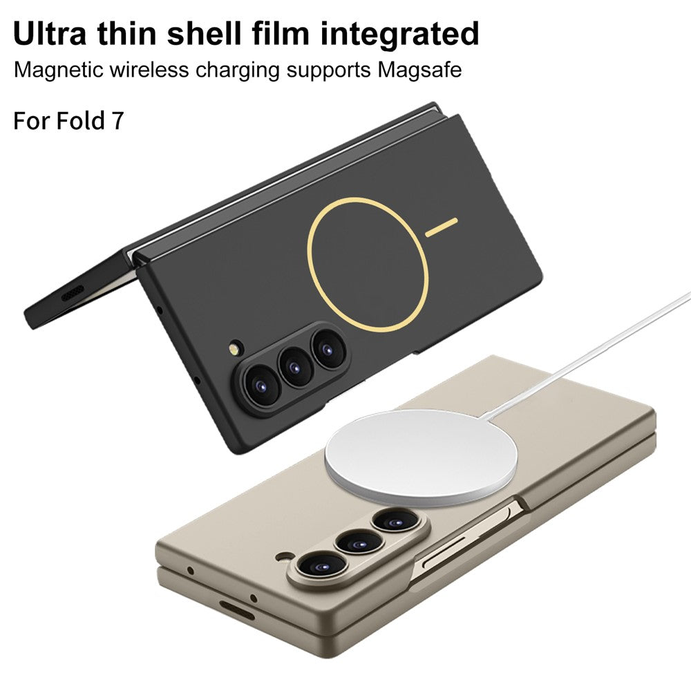 GKK Slim Hard PC + Tempered Glass Magnetic Case - For Samsung Galaxy Z Fold7
