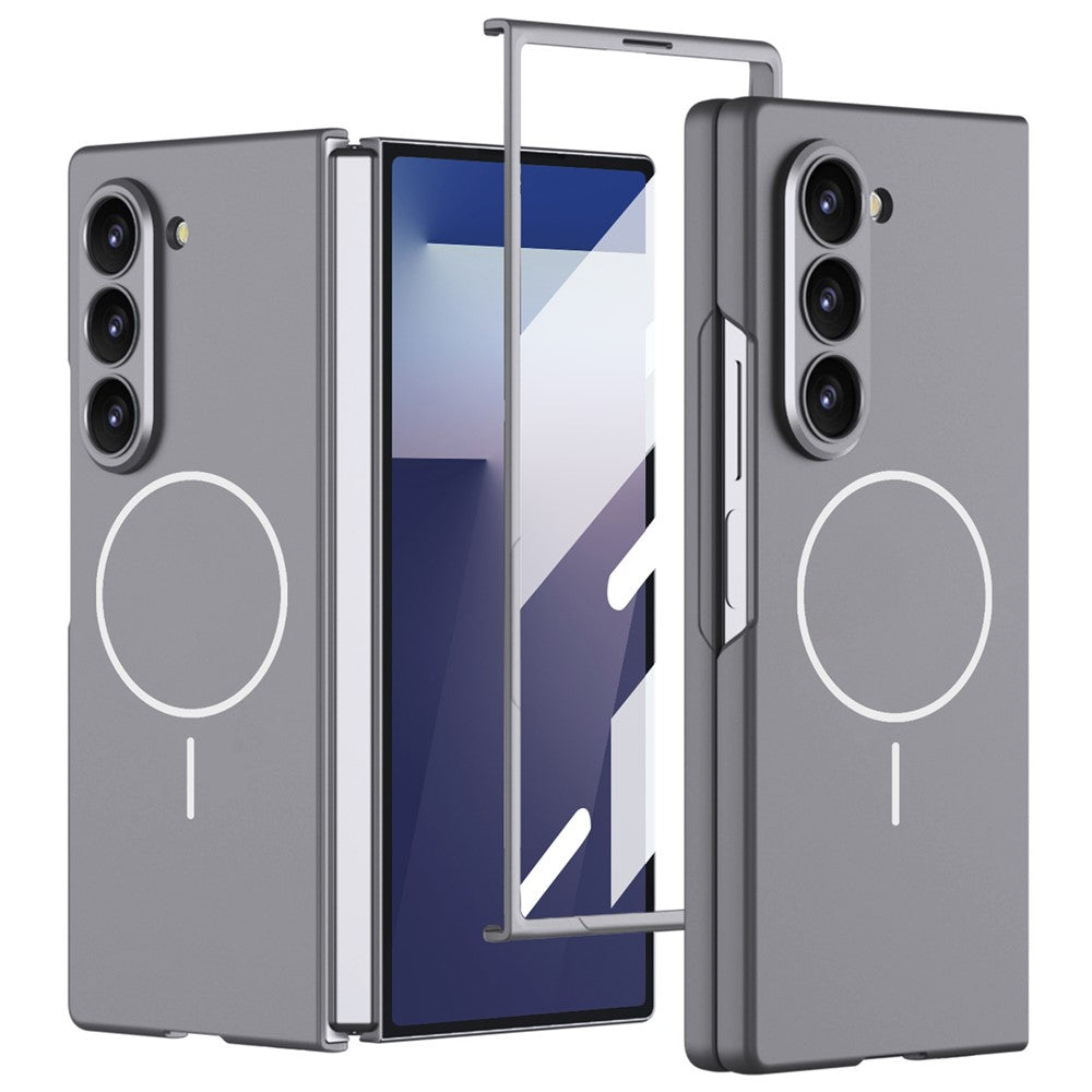 GKK Slim Hard PC + Tempered Glass Magnetic Case - For Samsung Galaxy Z Fold7