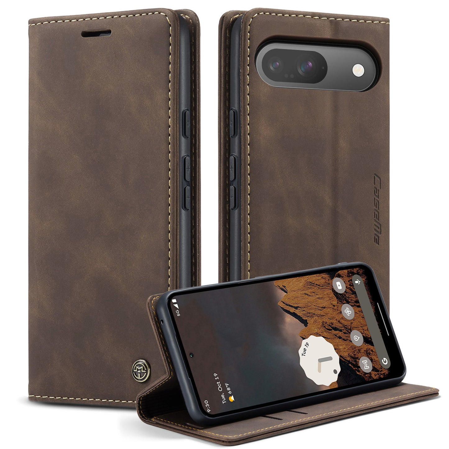 CaseMe 013 Series PU Leather Wallet Case - For Google Pixel 10 Pro / 10