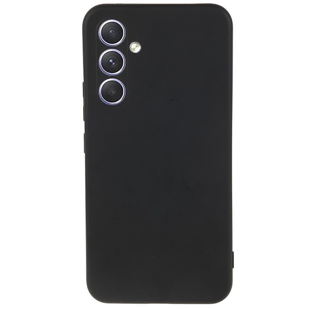 TPU Back Soft Case Fiber Lining Phone Cover - For Samsung Galaxy S25 FE