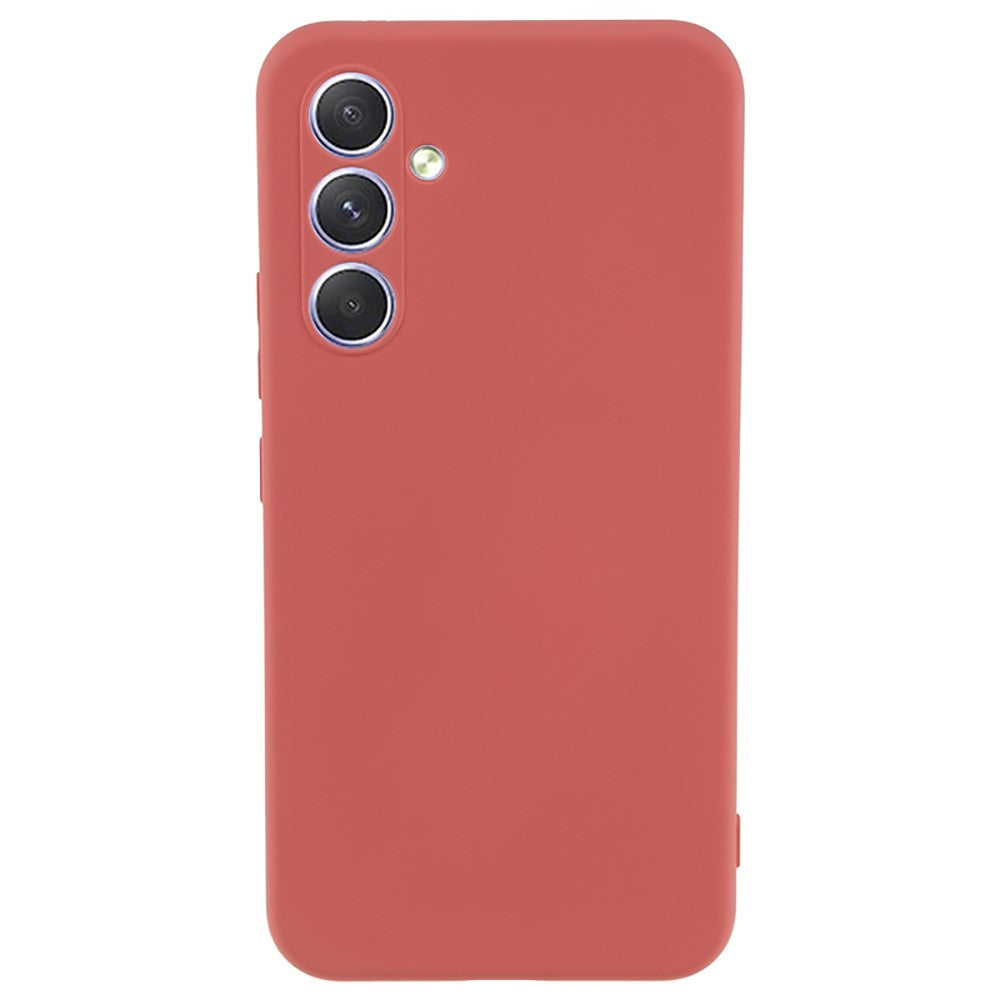 TPU Back Soft Case Fiber Lining Phone Cover - For Samsung Galaxy S25 FE