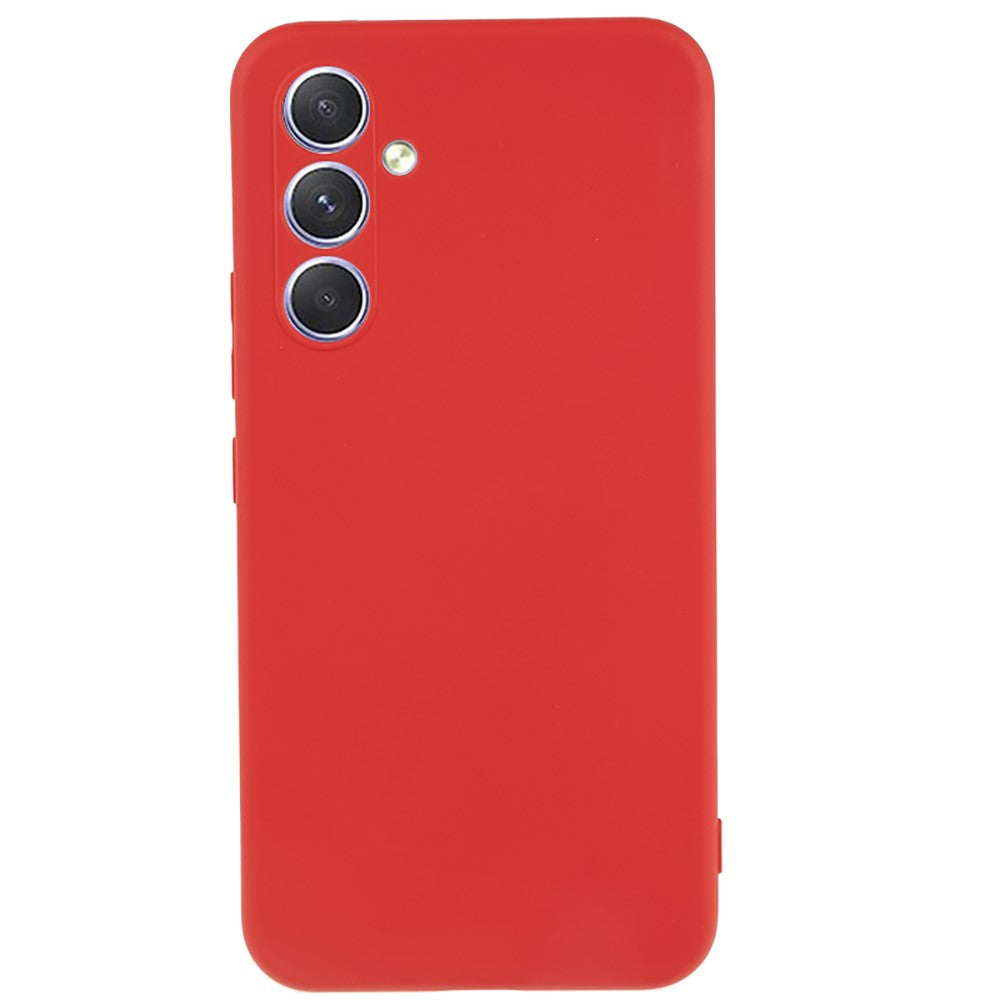 TPU Back Soft Case Fiber Lining Phone Cover - For Samsung Galaxy S25 FE