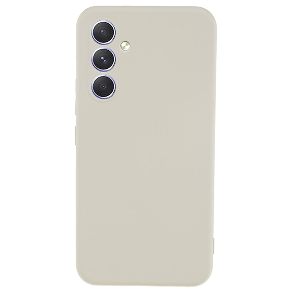TPU Back Soft Case Fiber Lining Phone Cover - For Samsung Galaxy S25 FE