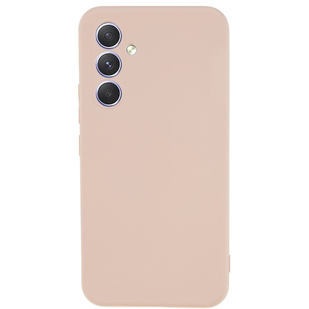 TPU Back Soft Case Fiber Lining Phone Cover - For Samsung Galaxy S25 FE