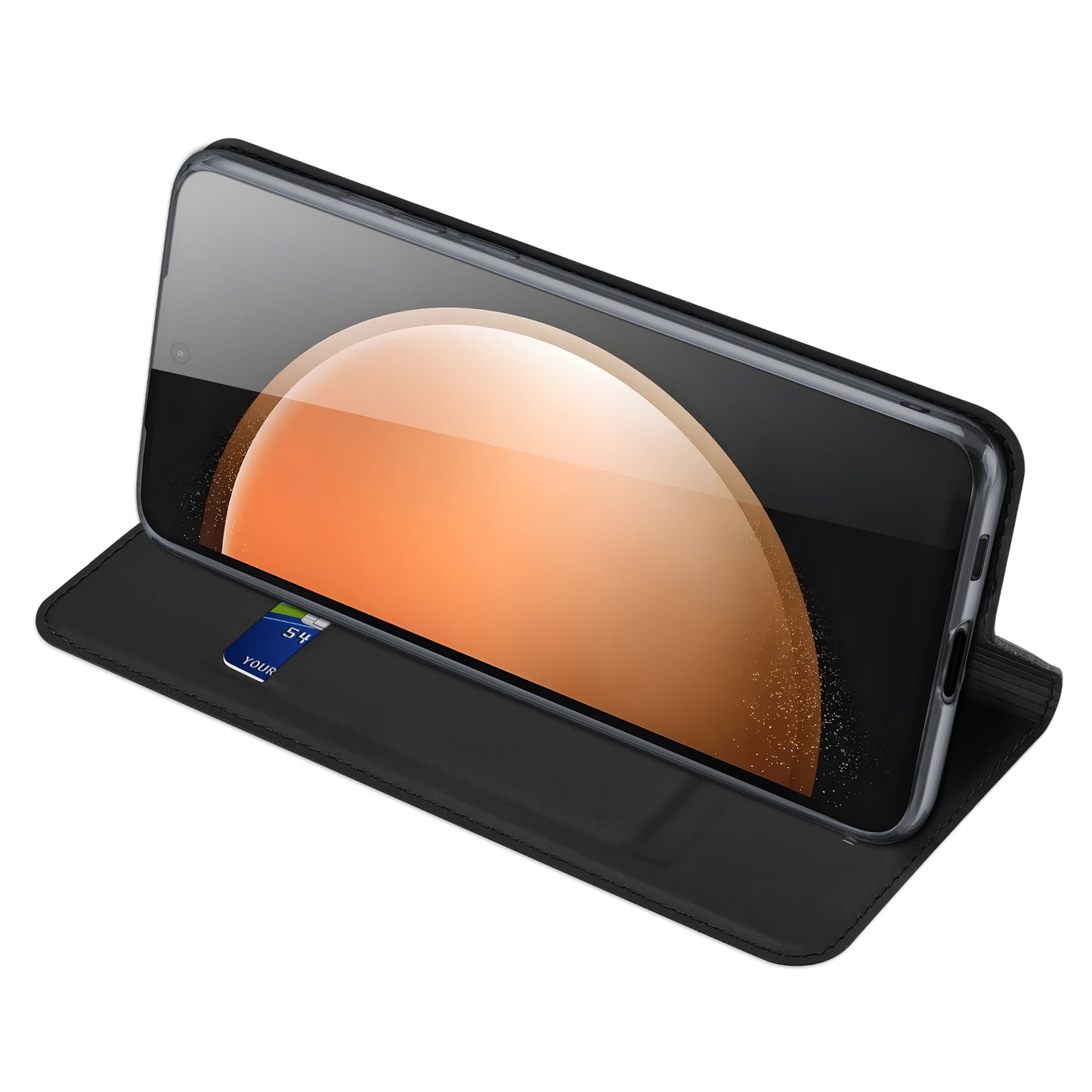 Dux Ducis Skin Pro Series PU Leather Wallet Case - For Samsung Galaxy S25 FE