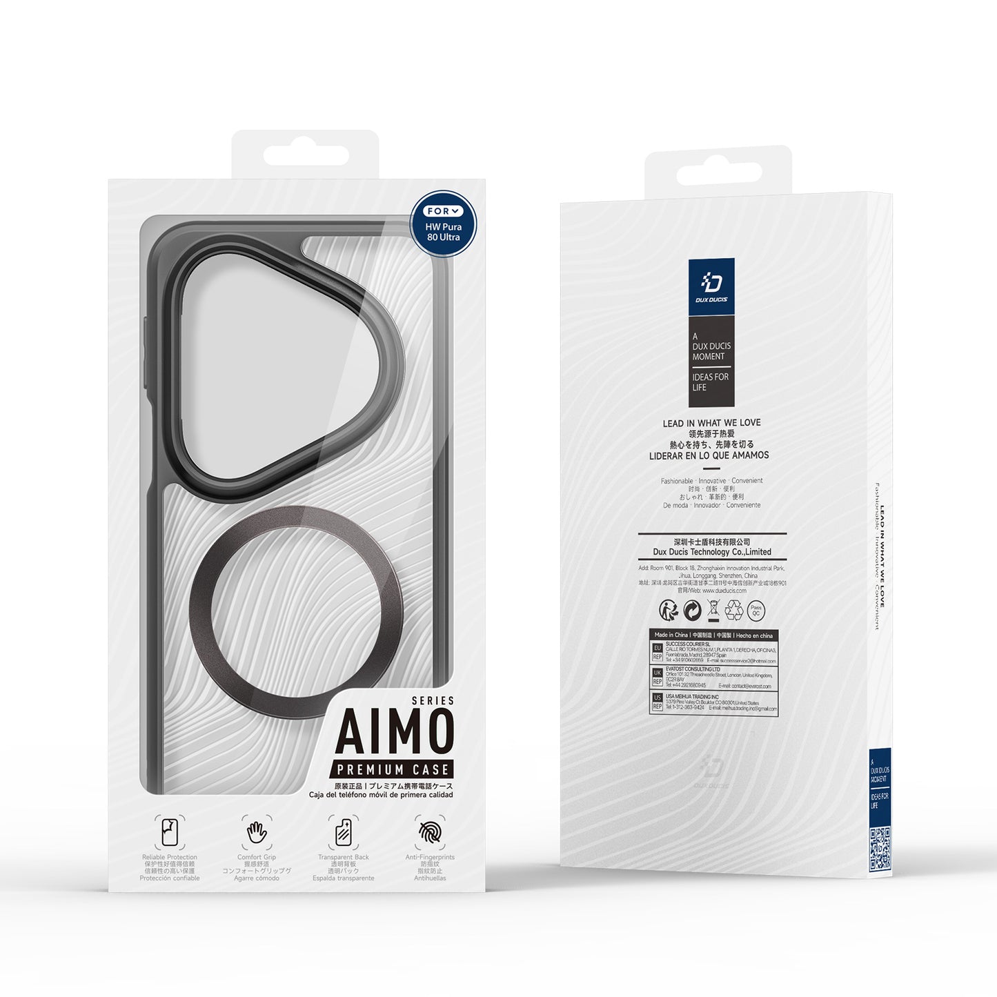 Dux Ducis Aimo Series PC + TPU MagSafe Case (REACH Certification) - For Huawei Pura 80 Ultra