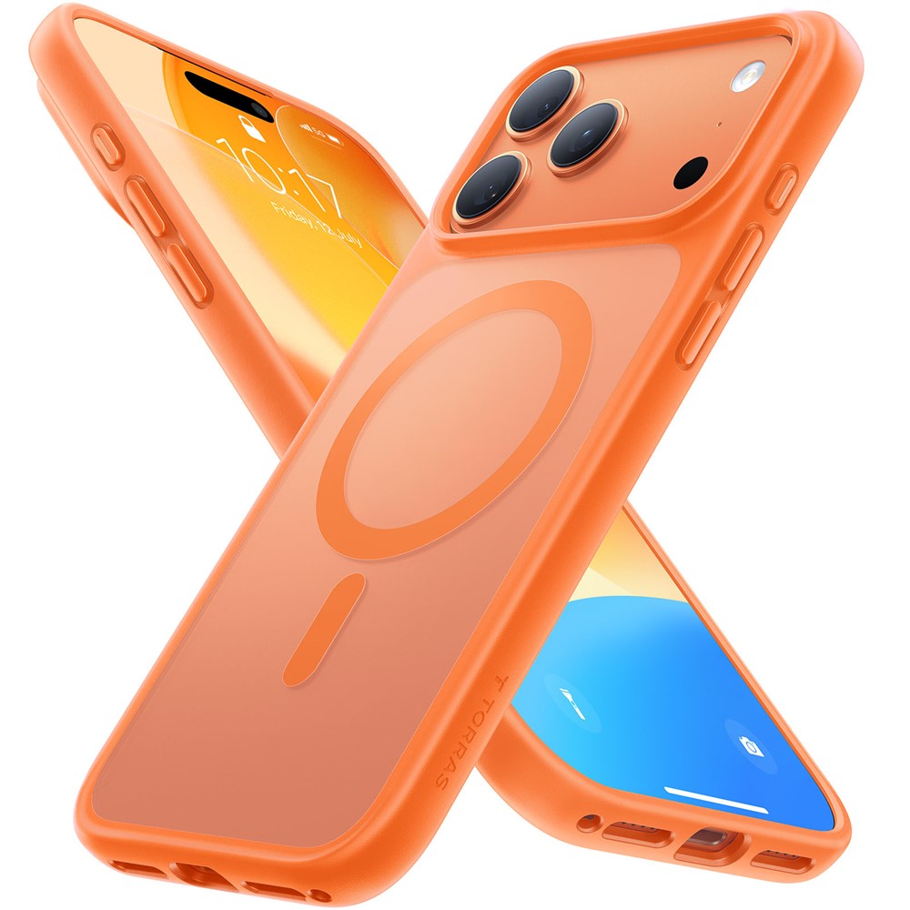 TORRAS Guardian-Mag Series Case Compatible with MagSafe PC+TPU Phone Cover - For iPhone 17 Pro Max
