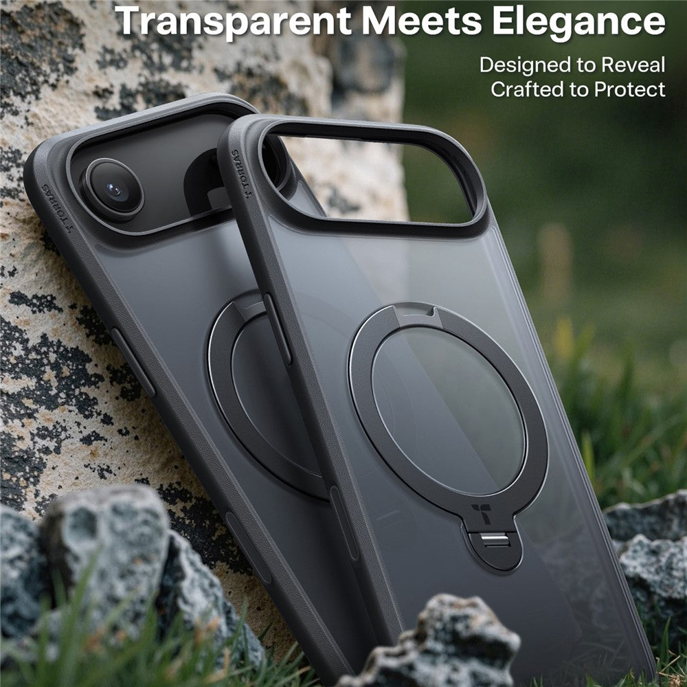 TORRAS Ostand Q3 Spin Series Case Compatible with MagSafe PC+TPU Case - For iPhone Air