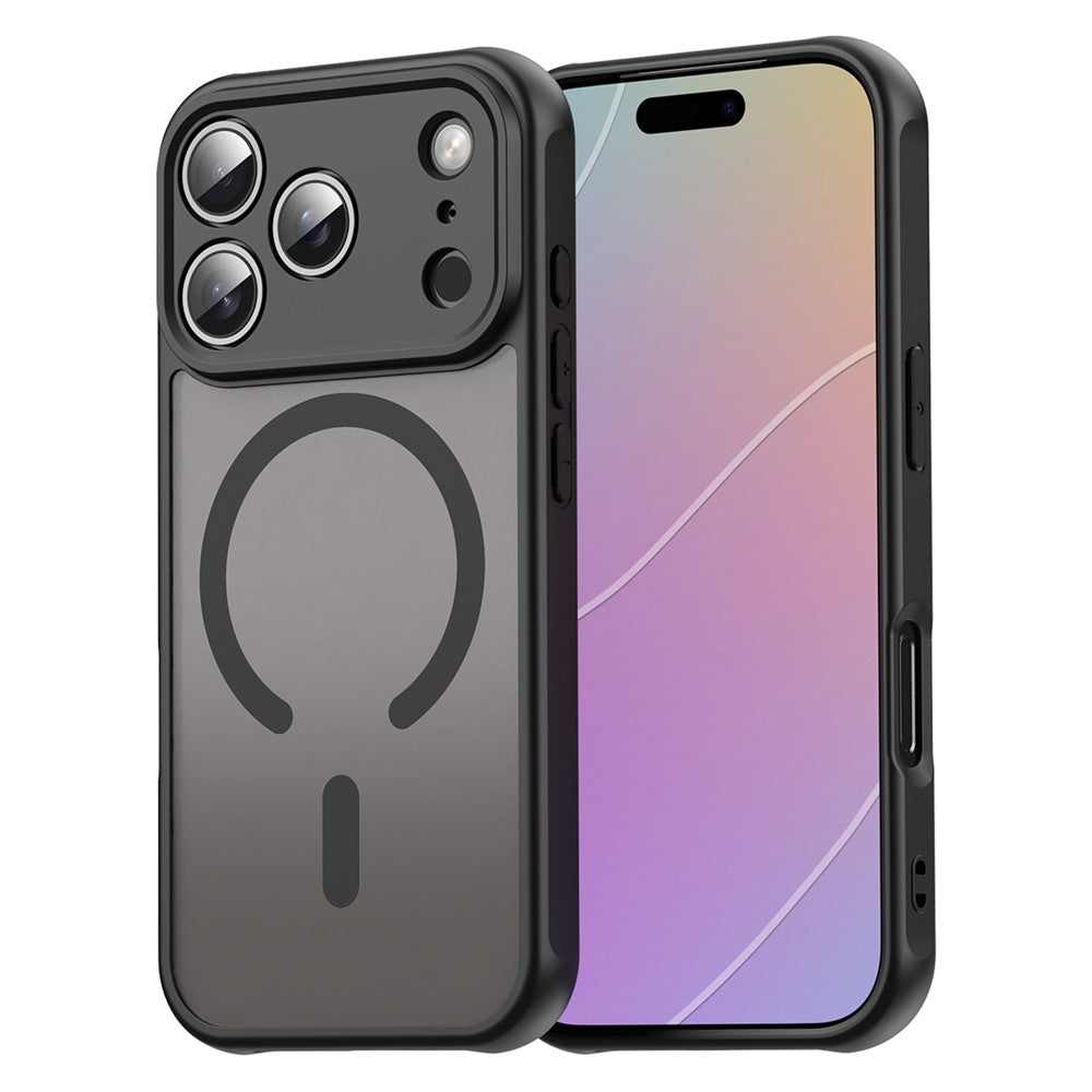 PC + TPU Matte Case Compatible with MagSafe - For iPhone 17 Pro