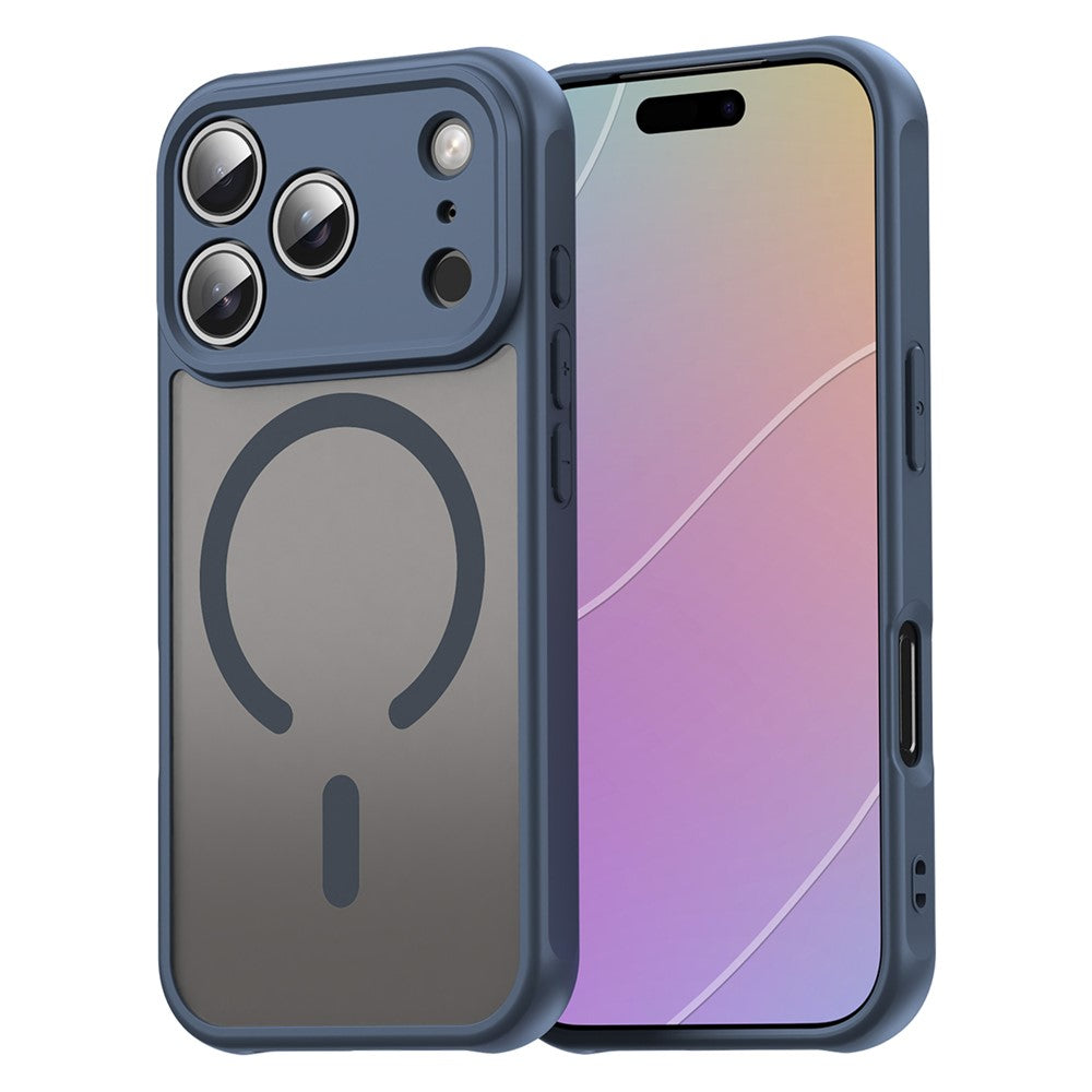 PC + TPU Matte Case Compatible with MagSafe - For iPhone 17 Pro