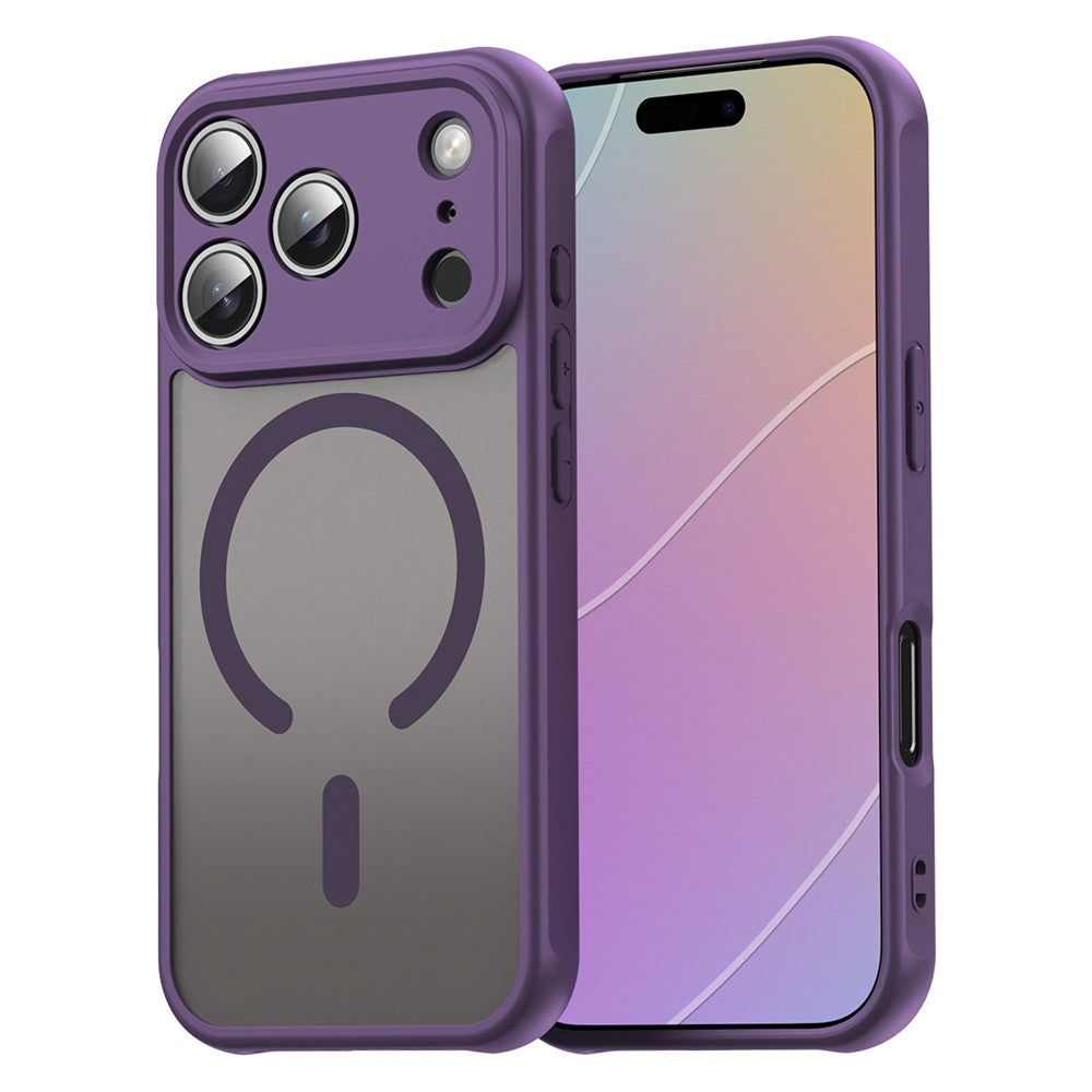 PC + TPU Matte Case Compatible with MagSafe - For iPhone 17 Pro