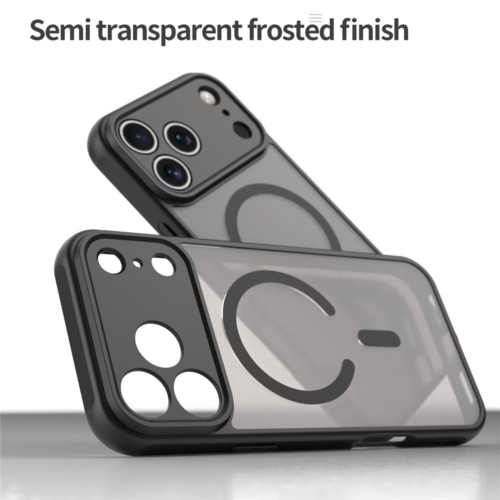 PC + TPU Matte Case Compatible with MagSafe - For iPhone 17 Pro Max