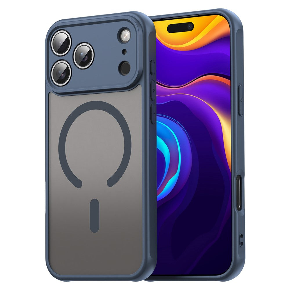 PC + TPU Matte Case Compatible with MagSafe - For iPhone 17 Pro Max