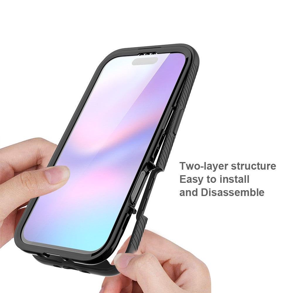 Front & Back PC + TPU Clear Case - For iPhone 17 Air