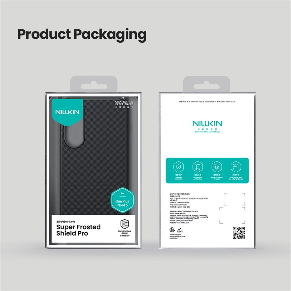 Nillkin Frosted Shield Pro Matte PC + TPU Case - For OnePlus Nord 5