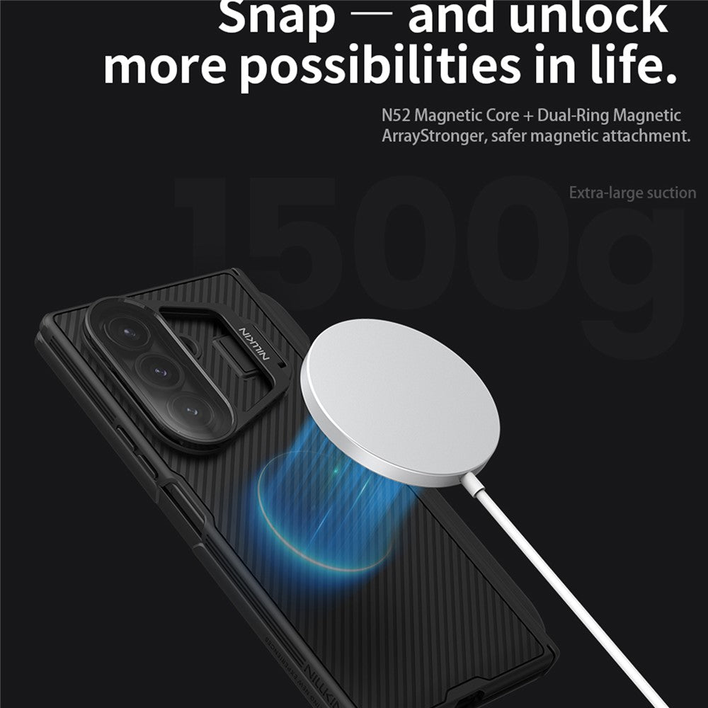 Nillkin CamShield Prop Magnetic Series PC Case with Stylus Pen - For Samsung Galaxy Z Fold7