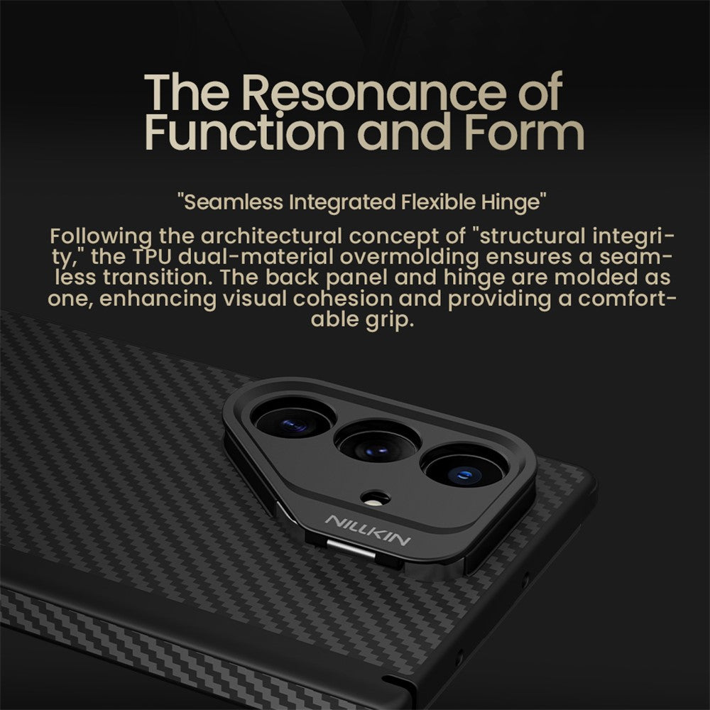 Nillkin TPU Aramid Fiber Case Compatible with MagSafe - For Samsung Galaxy Z Fold7