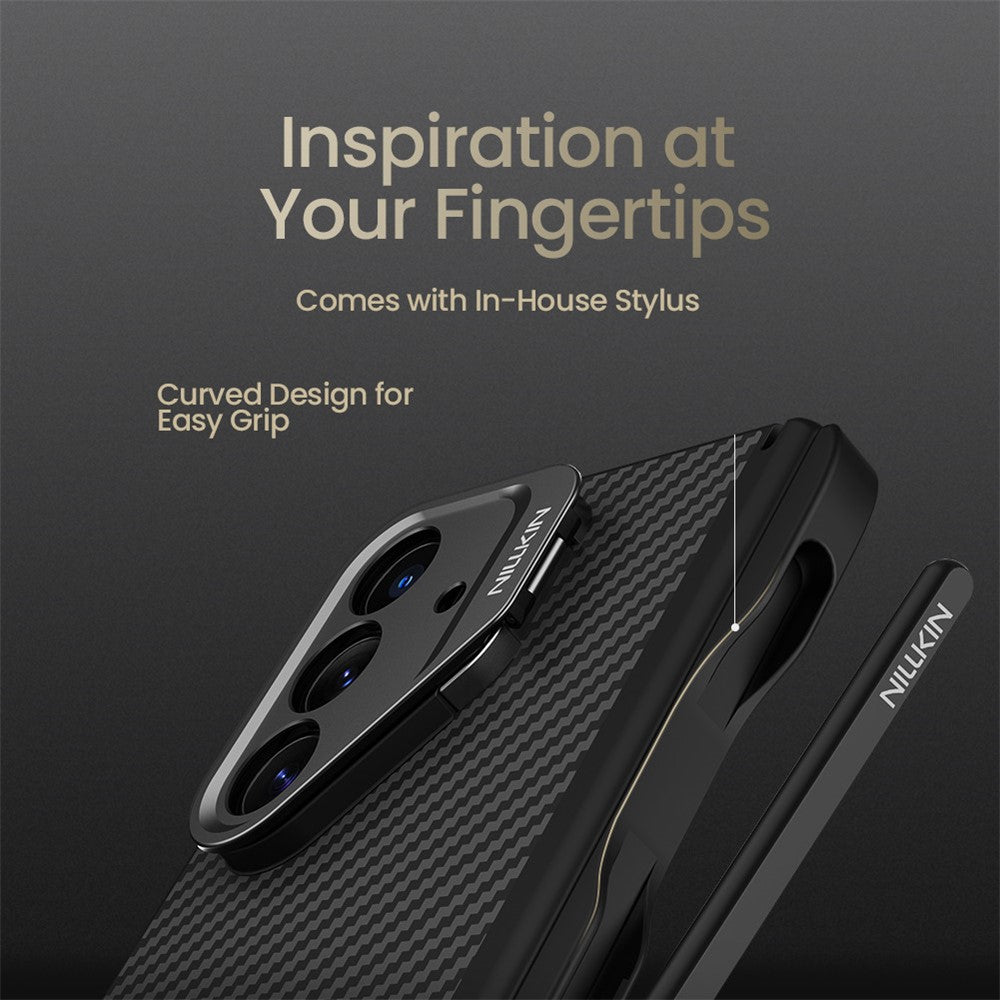 Nillkin CarboProp Magnetic Case Aramid Fiber Phone Cover with Stylus Pen