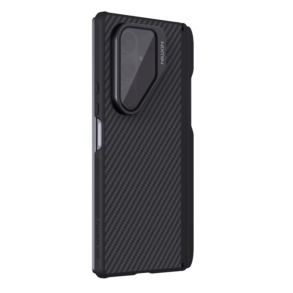 Nillkin CarboProp Magnetic Case Clear Black Lens Lid Aramid Fiber Phone Cover with Stylus Pen - For Samsung Galaxy Z Fold7