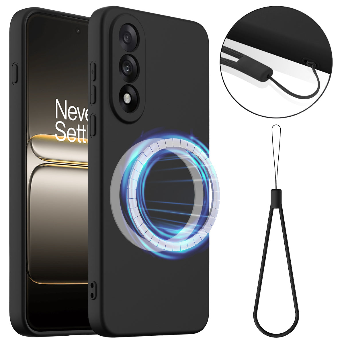 Liquid Silicone Case Compatible with MagSafe - For OnePlus Nord 5