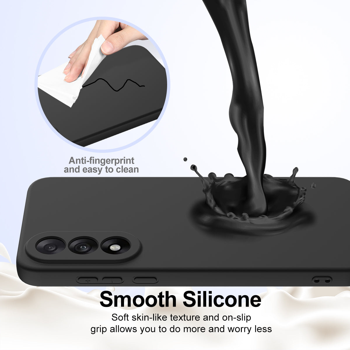 Liquid Silicone Case Compatible with MagSafe - For OnePlus Nord 5