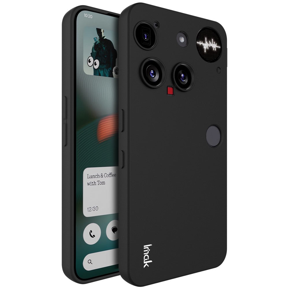 IMAK UC-3 Series Matte Soft TPU Black Case - For Nothing Phone (3)