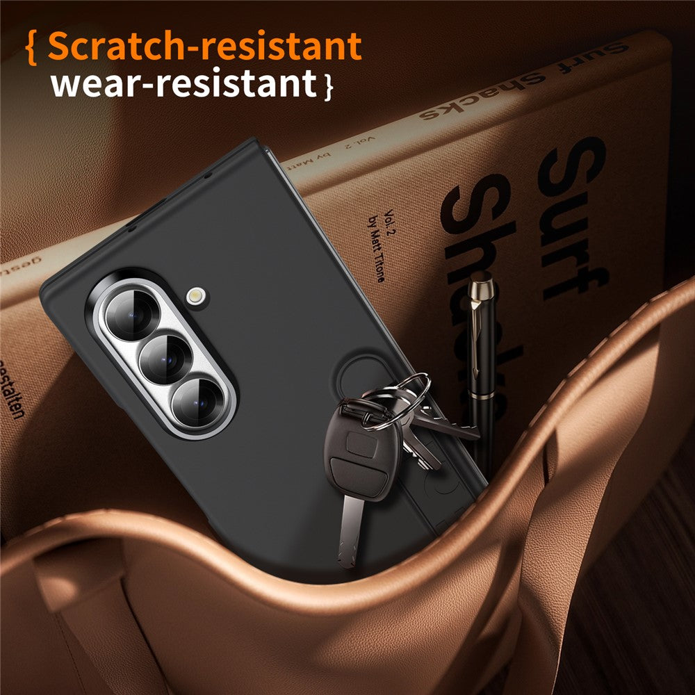 Kickstand PC Cover with Tempered Glass Case - For Samsung Galaxy Z Fold7