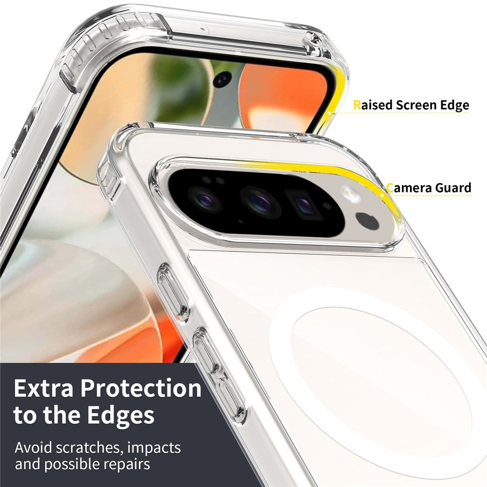 2.0mm TPU + PC Clear MagSafe Case - For Google Pixel 10 / 10 Pro