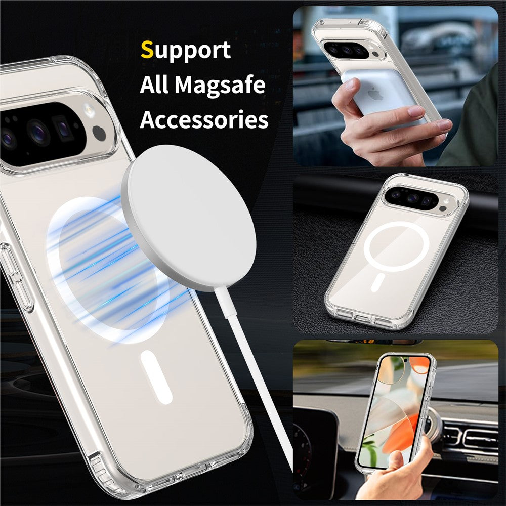 2.0mm TPU + PC Clear MagSafe Case - For Google Pixel 10 / 10 Pro