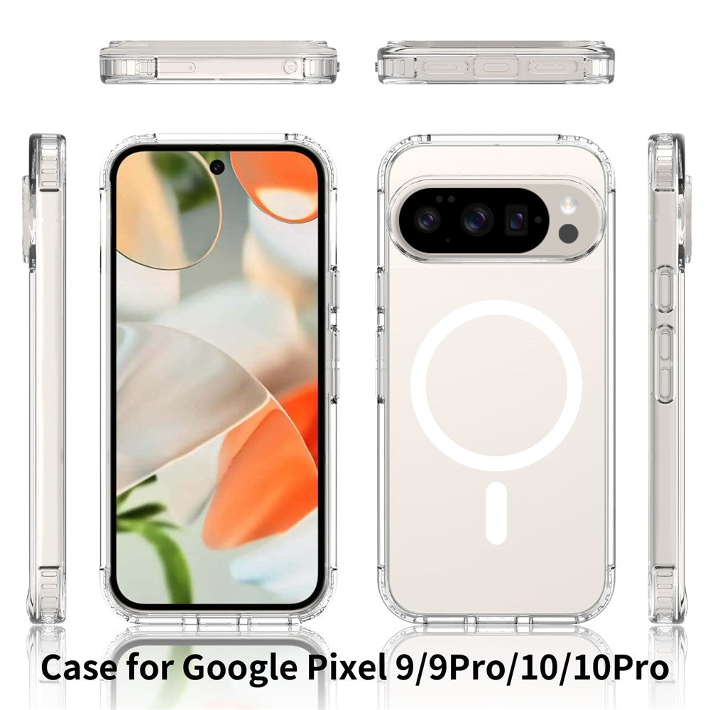 2.0mm TPU + PC Clear MagSafe Case - For Google Pixel 10 / 10 Pro