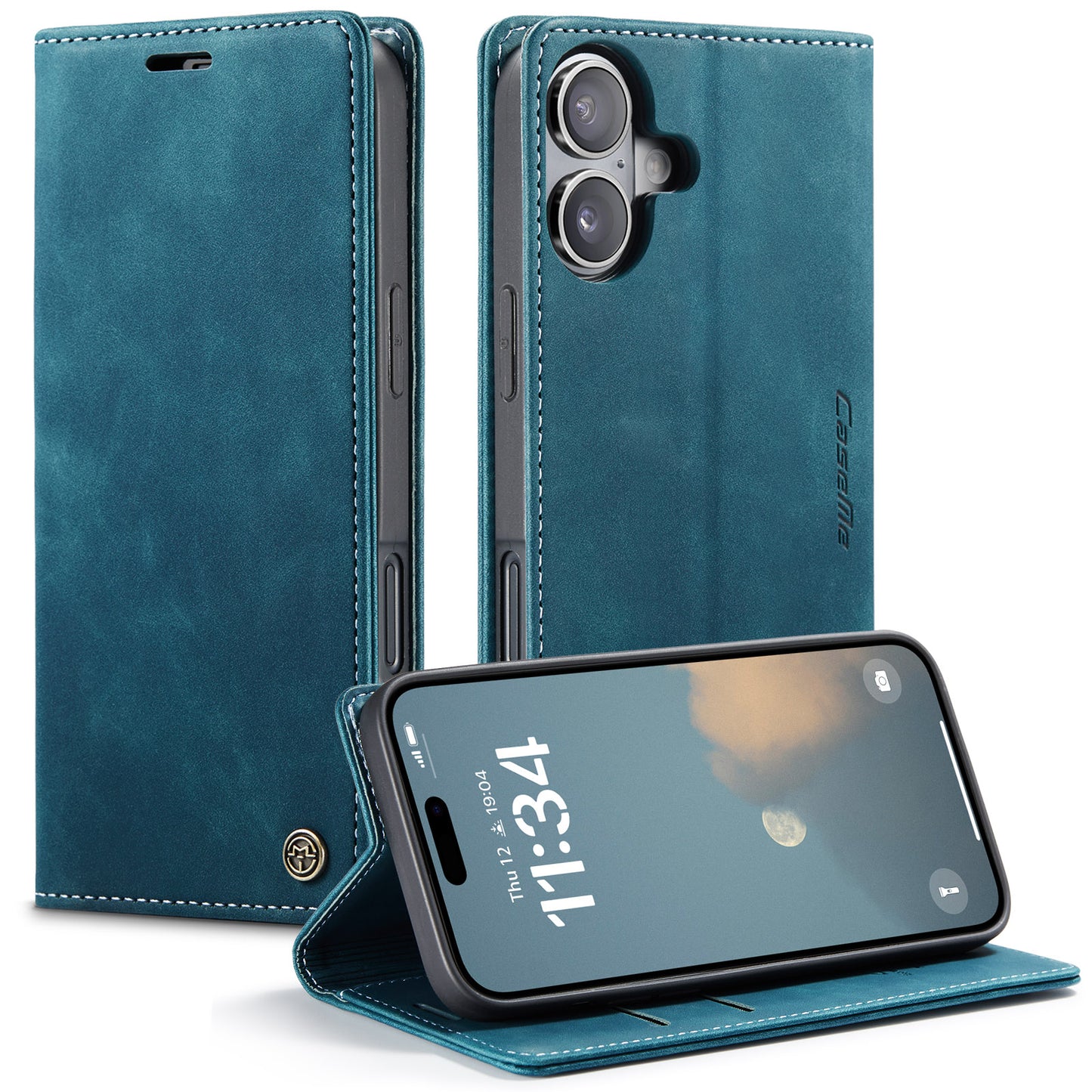 CaseMe 013 Series PU Leather Wallet Case - For iPhone 17