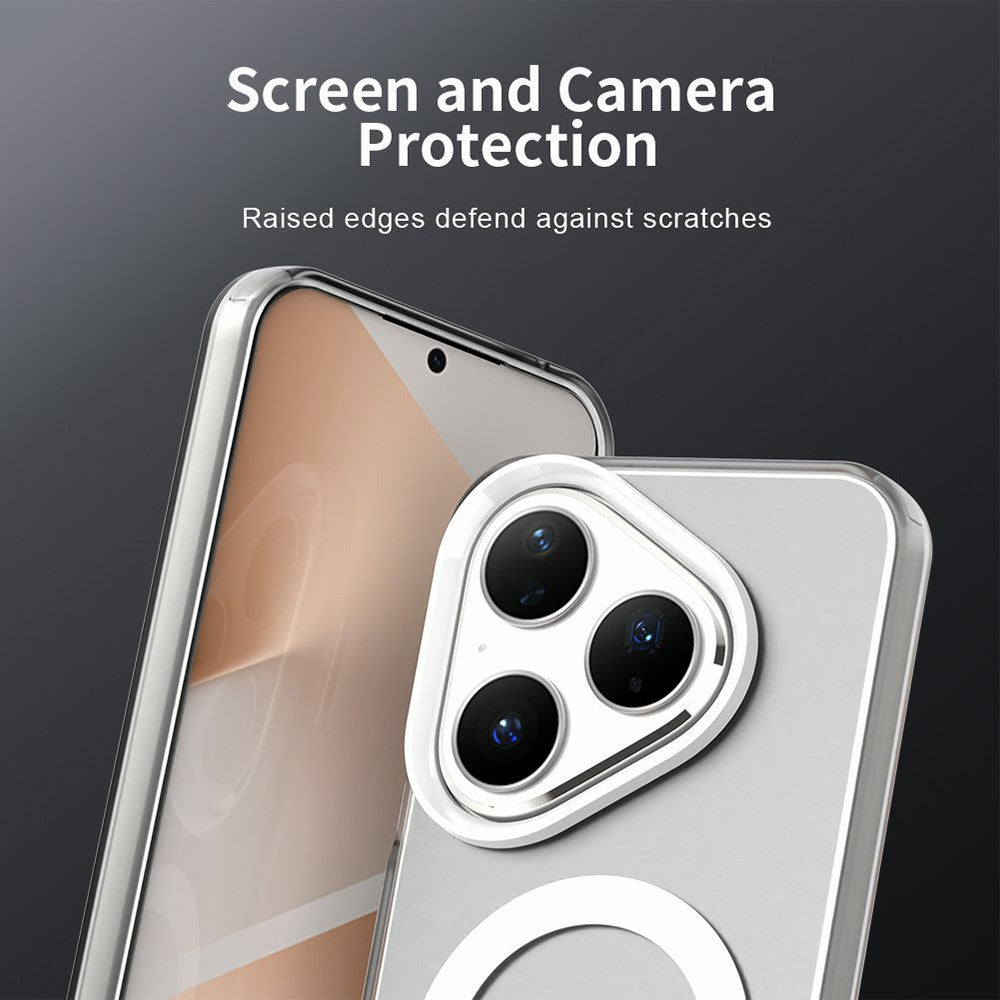 Hybrid Case Compatible with MagSafe - For Huawei Pura 80