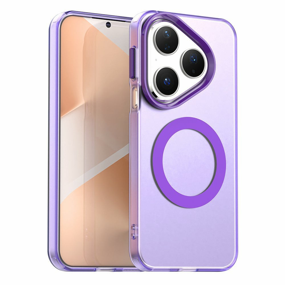 Hybrid Case Compatible with MagSafe - For Huawei Pura 80