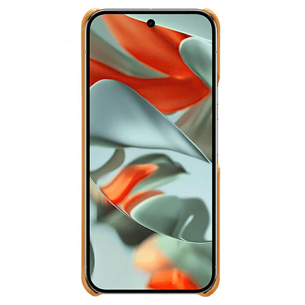 Calf Texture PU Leather Hard PC Case - For Google Pixel 10 Pro XL