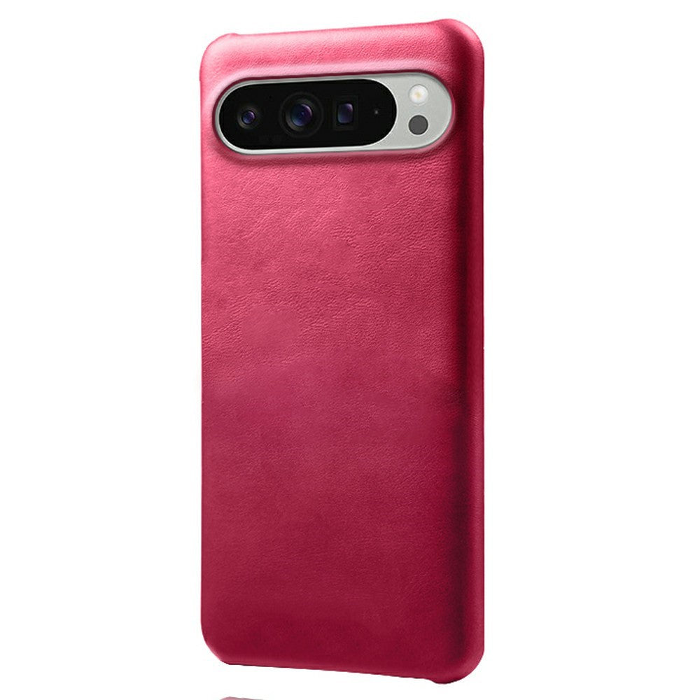 Calf Texture PU Leather Hard PC Case - For Google Pixel 10 Pro XL