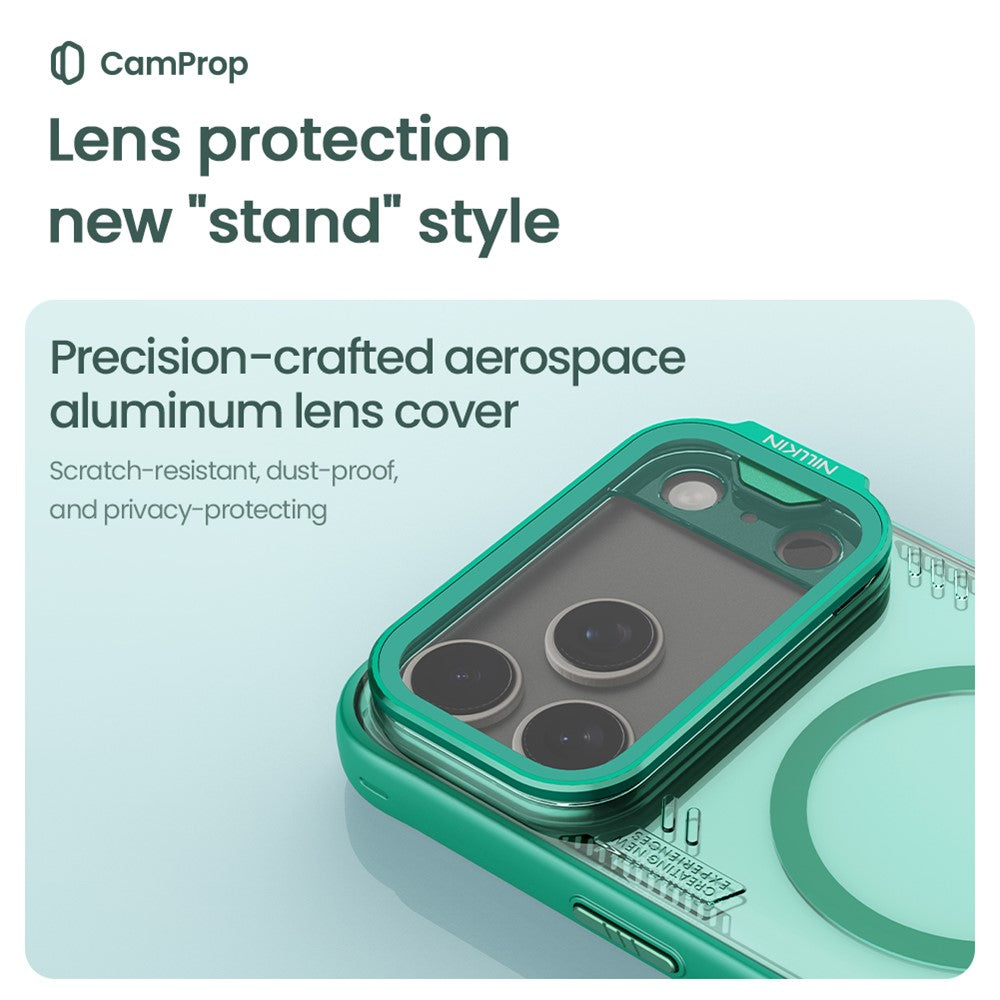Nillkin Iceblade CamProp MagSafe Case PC TPU Cover - For iPhone 17 Pro Max
