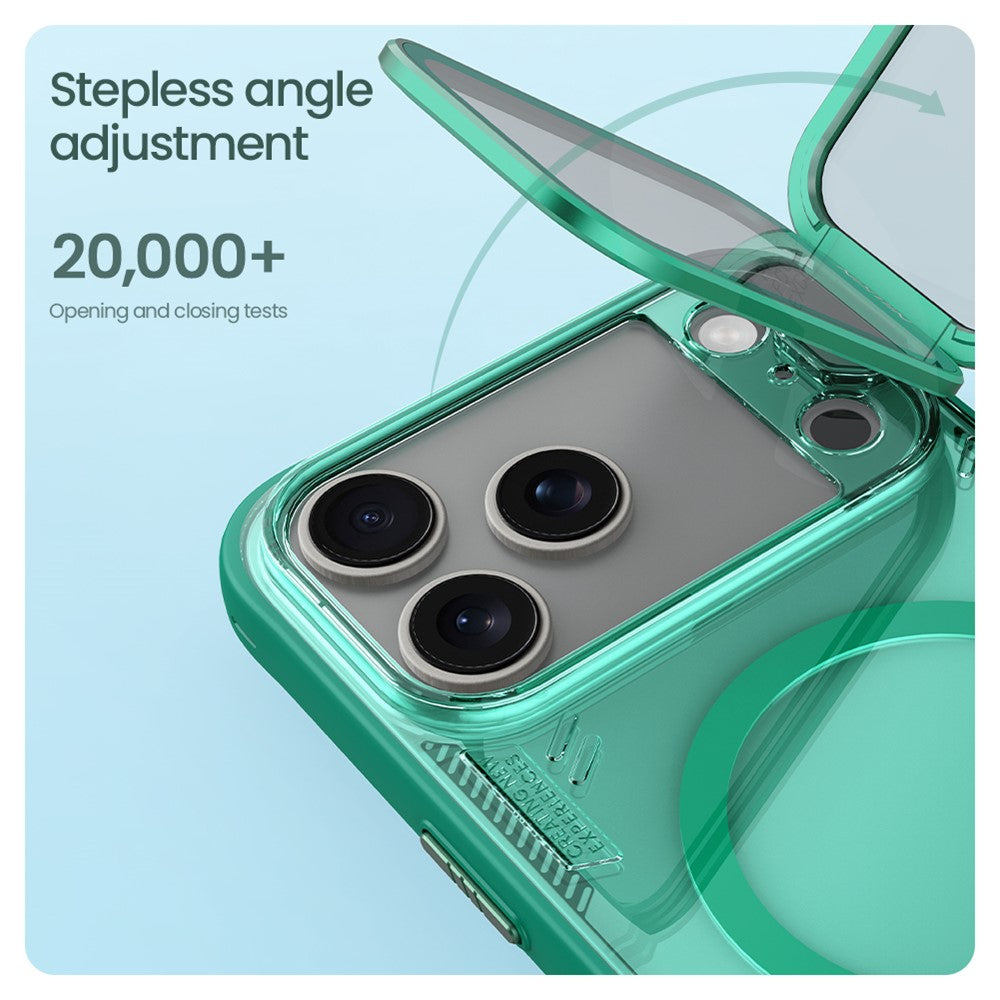 Nillkin Iceblade CamProp MagSafe Case PC TPU Cover - For iPhone 17 Pro Max