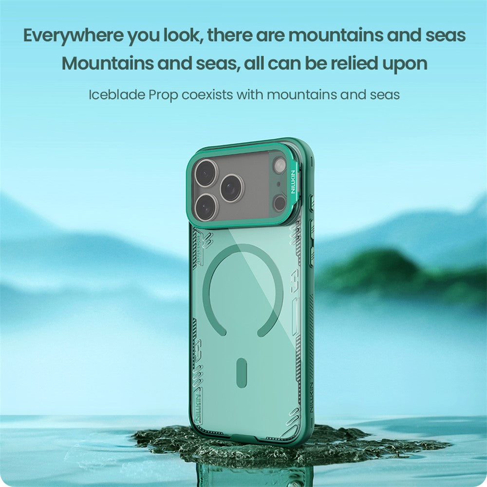 Nillkin Iceblade CamProp MagSafe Case PC TPU Cover - For iPhone 17 Pro Max