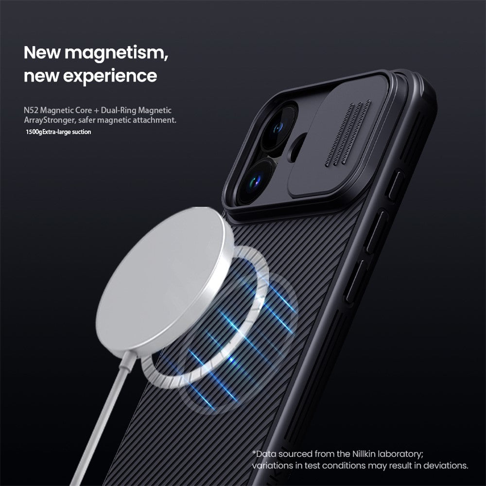 Nillkin CamShield Pro TPU + PC Case Compatible with MagSafe - For iPhone 17