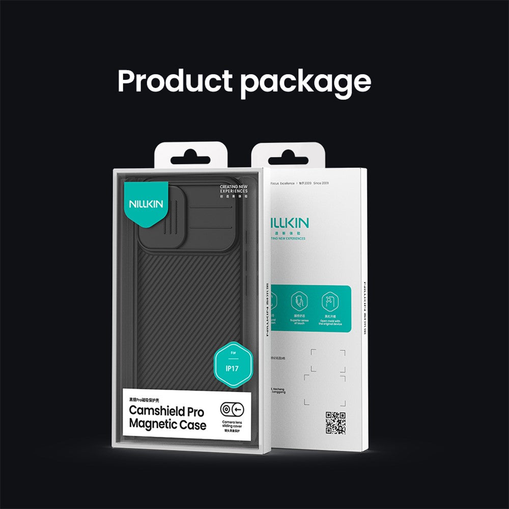 Nillkin CamShield Pro TPU + PC Case Compatible with MagSafe - For iPhone 17
