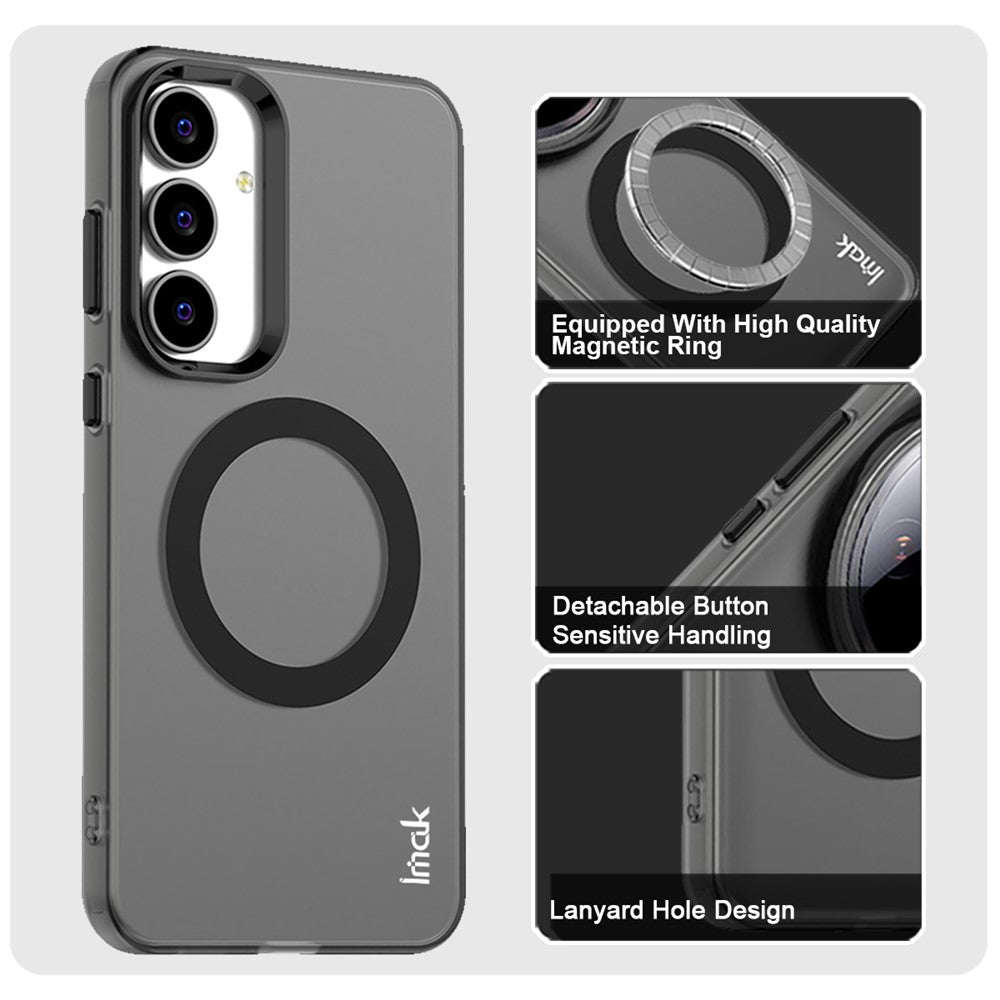 Imak Candy Colour TPU + PET Case Compatible with MagSafe - For Samsung Galaxy S25 FE