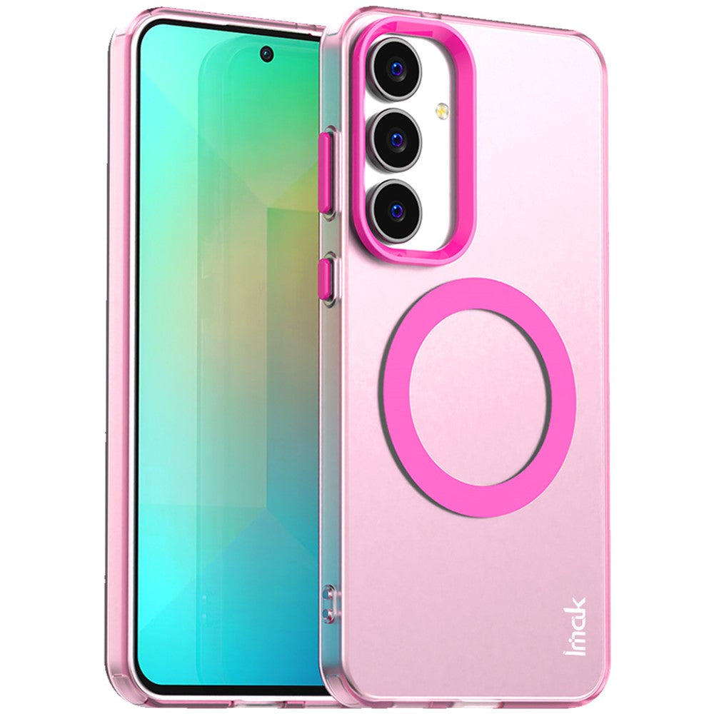 Imak Candy Colour TPU + PET Case Compatible with MagSafe - For Samsung Galaxy S25 FE